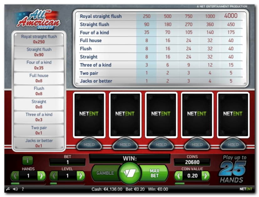 EURO 595 Free Cash at Emu Casino