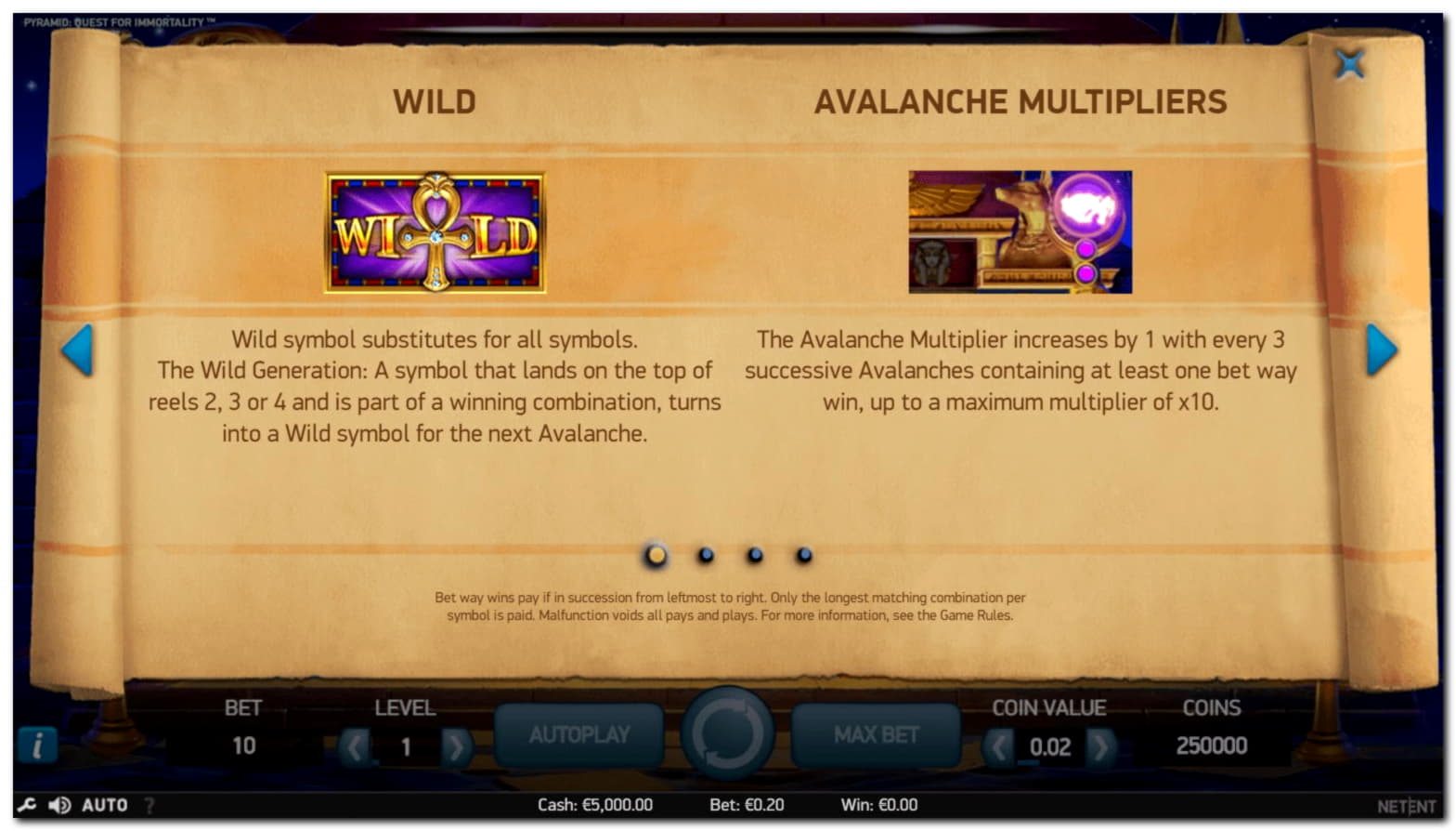 Eur 525 free chip at Challenge Casino