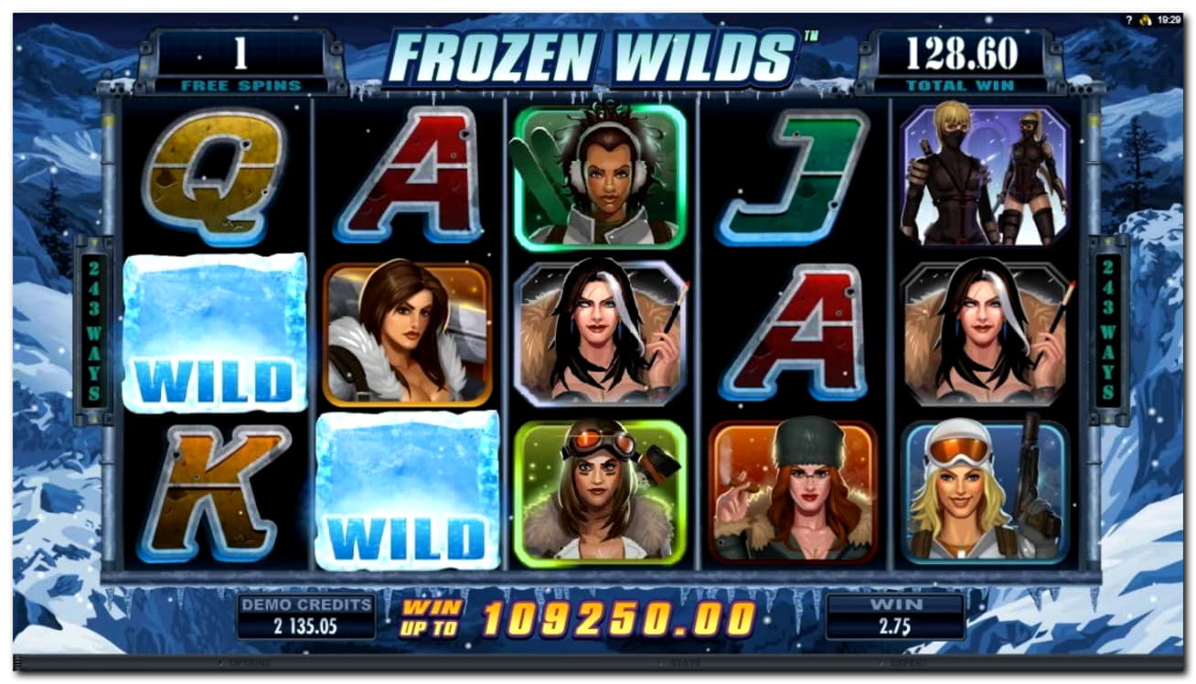 135 free spins at Win A Day Casino