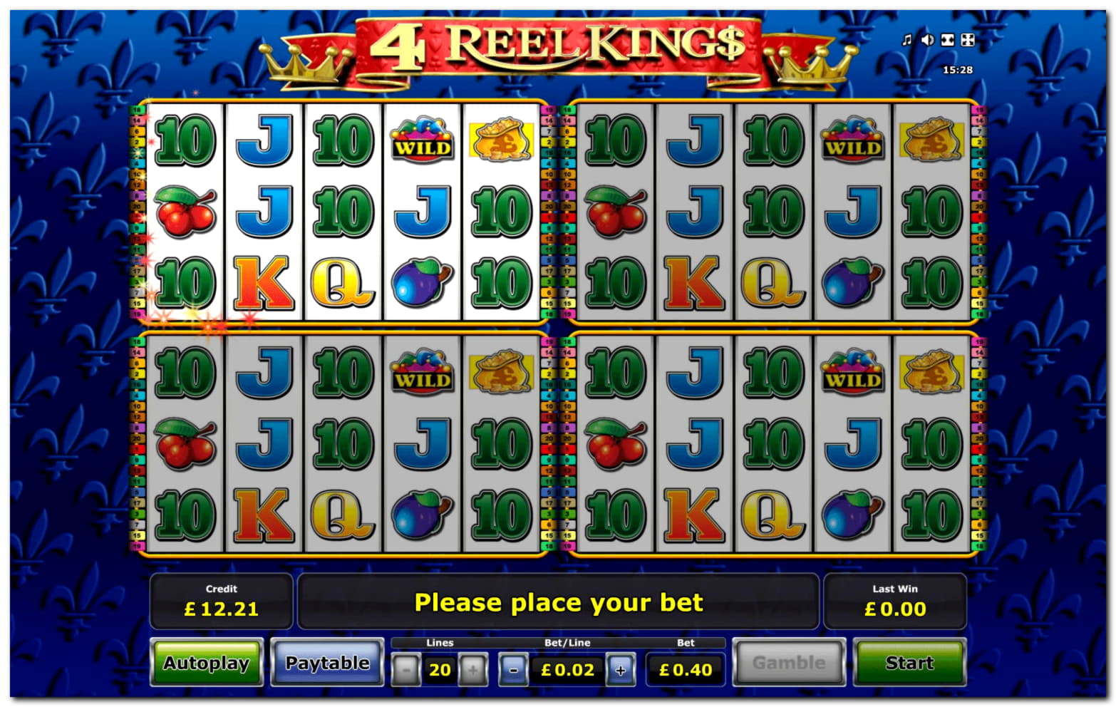 280 Free Spins no deposit at Emu Casino