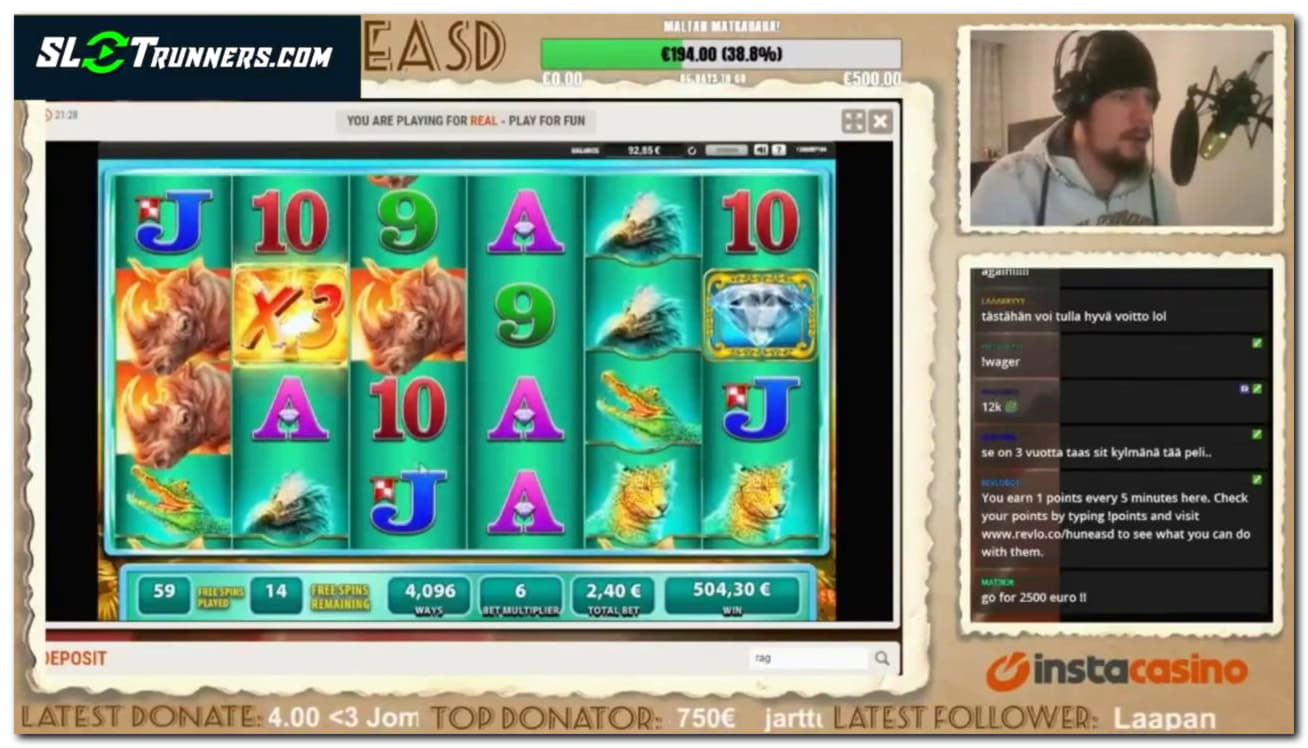 290% First deposit bonus at Casino com