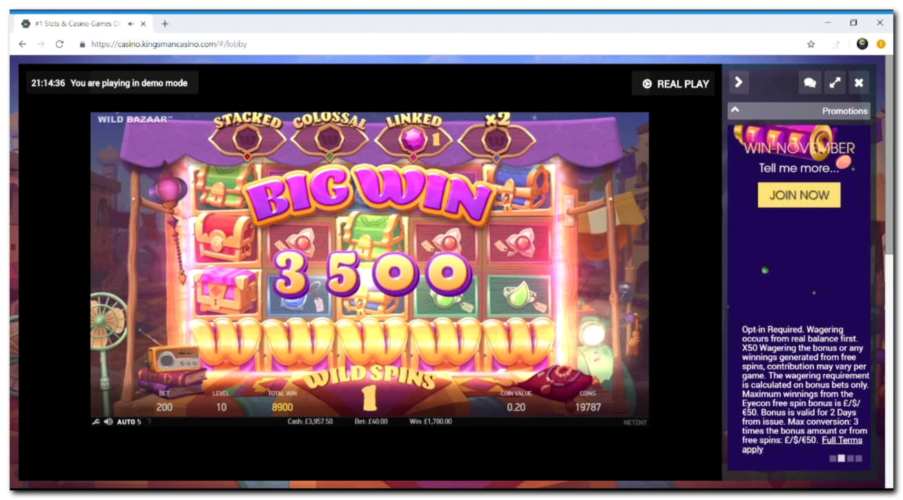 €1355 No deposit bonus at Power Spins Casino