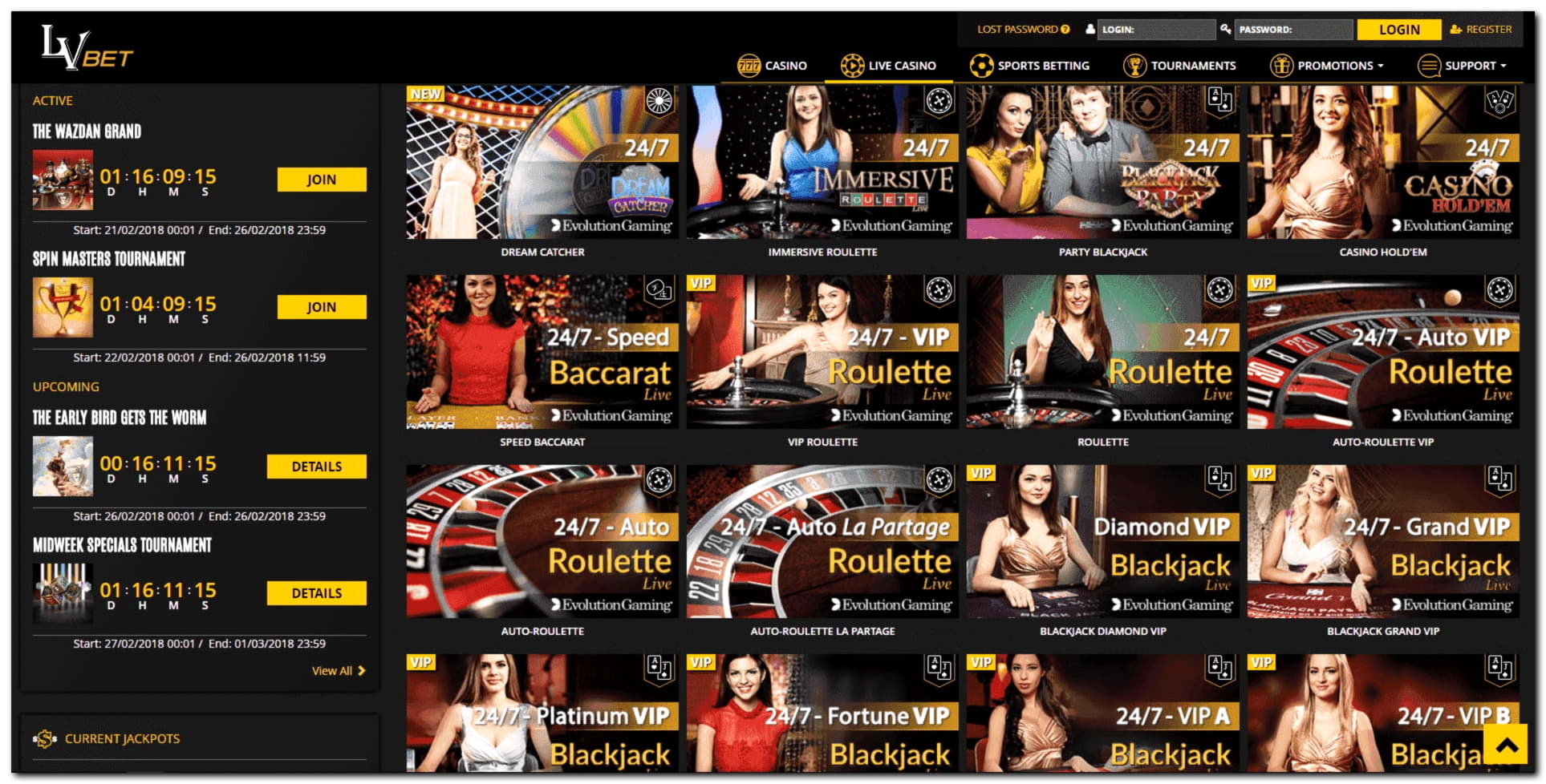 690% Signup casino bonus at Win A Day Casino