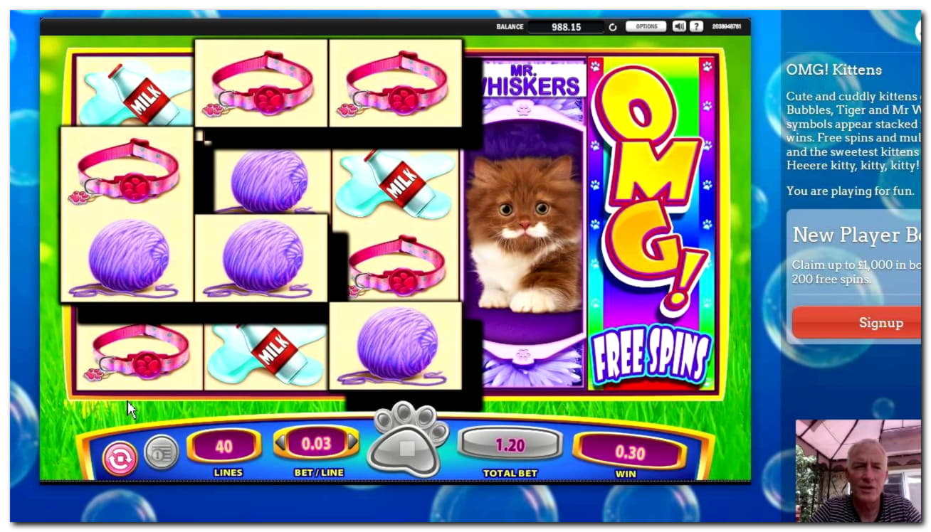 135 free casino spins at Challenge Casino