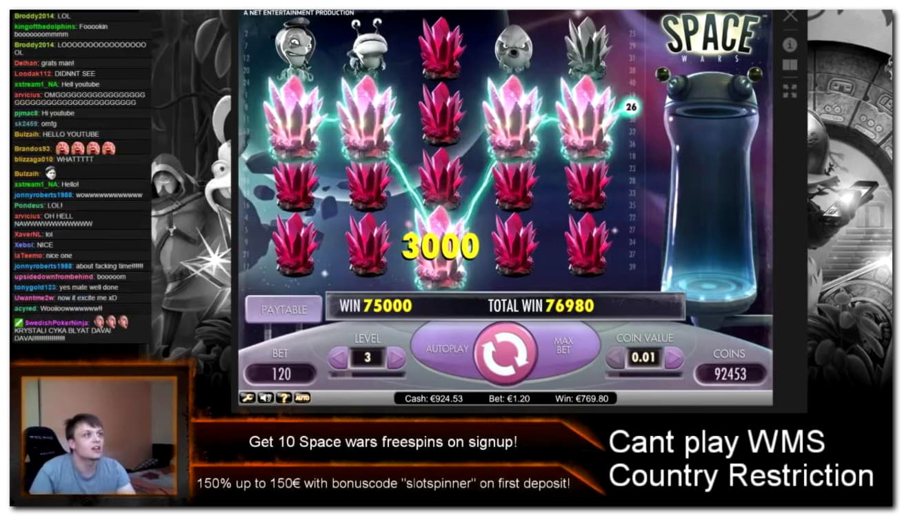 222 Free spins casino at Superior Casino