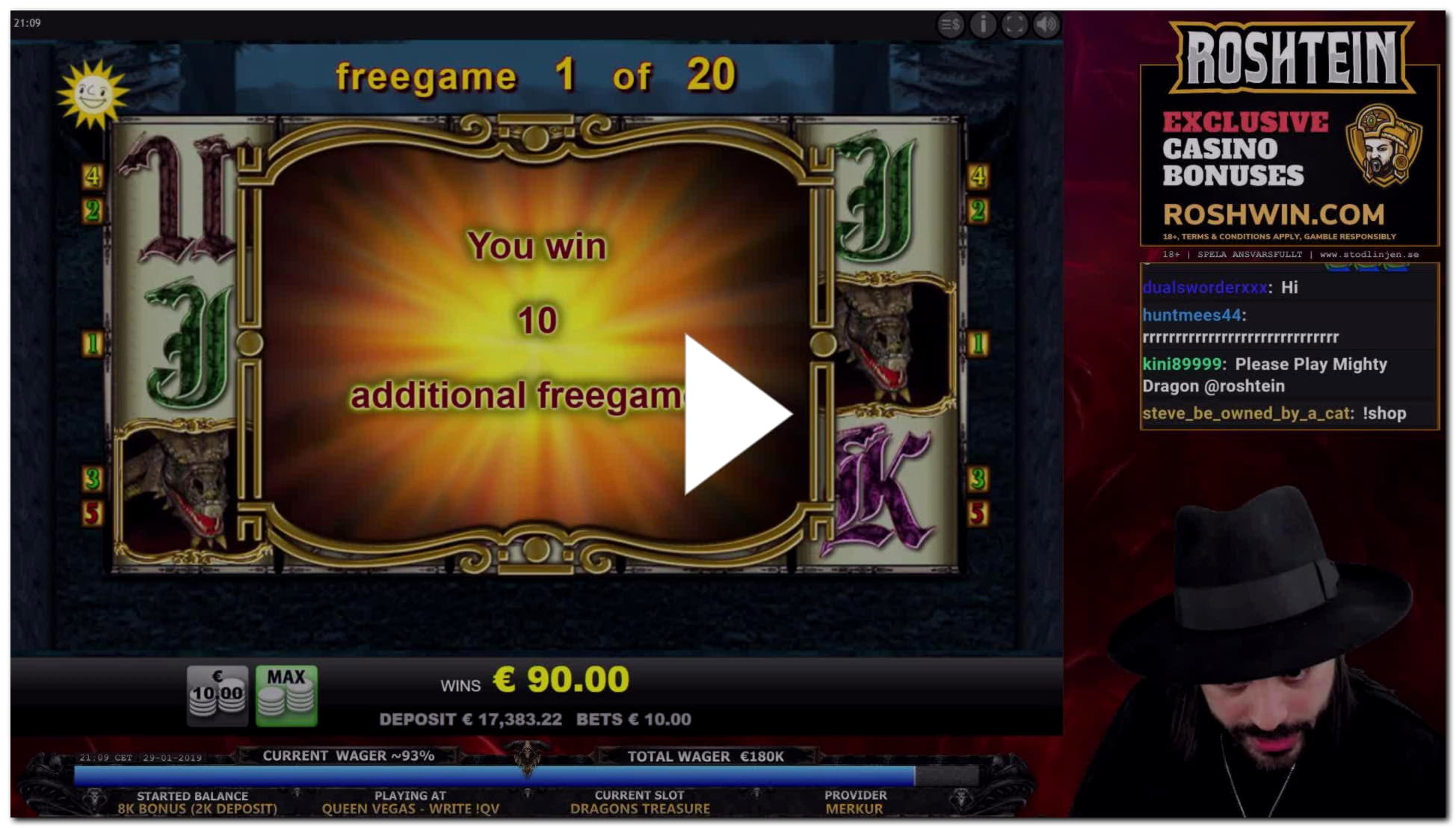 £300 Mobile freeroll slot tournament at Slots Million Casino
