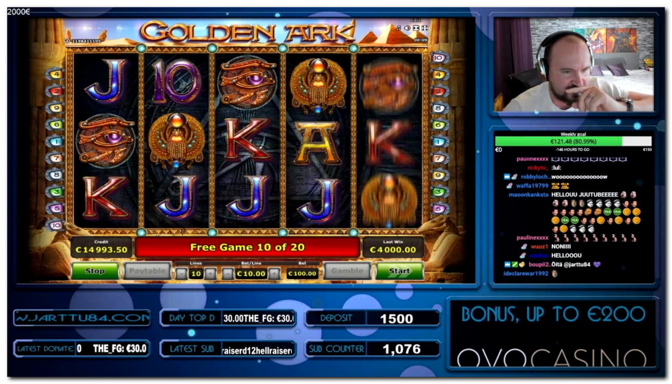 EUR 335 free chip casino at Casino com