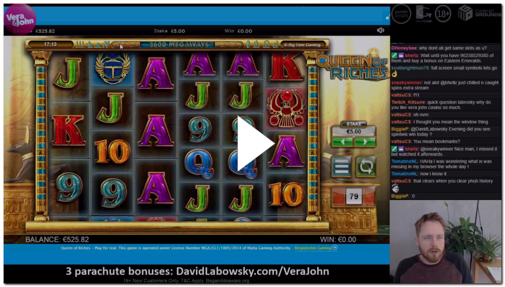 60 Trial Spins at Win A Day Casino