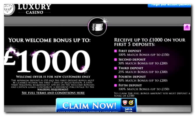 220% Signup Casino Bonus at Casino com