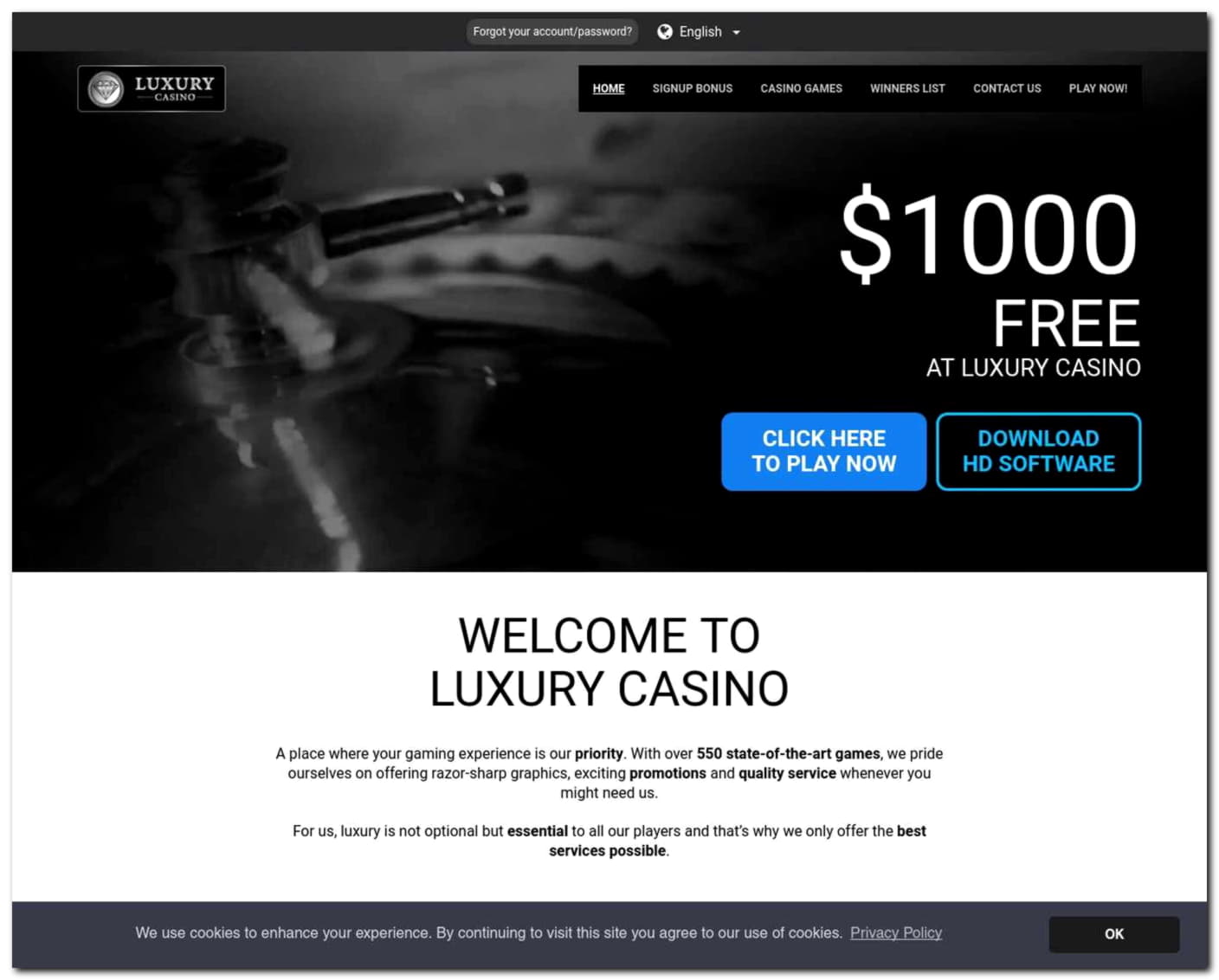 EUR 160 Free casino chip at Liberty Slots Casino