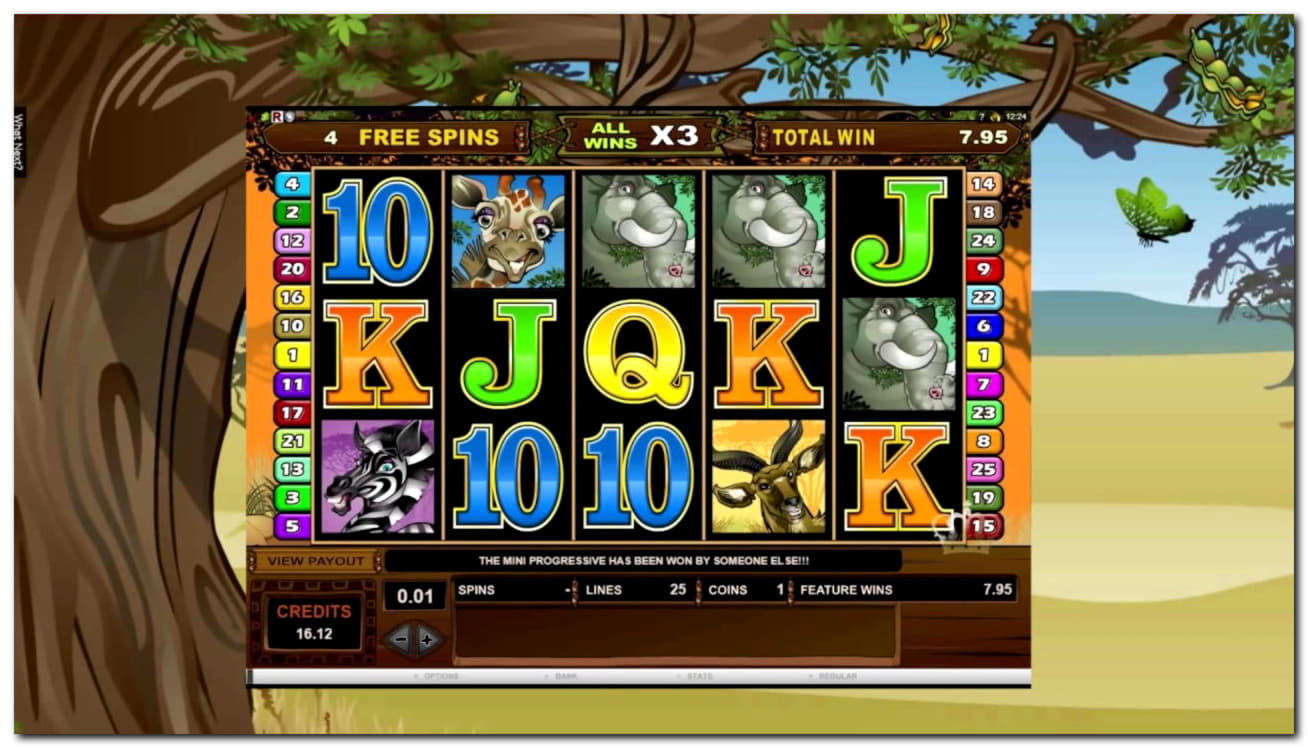 280 Free Spins right now at Win A Day Casino