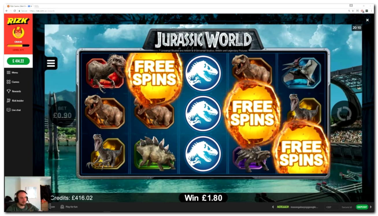 255 Free Spins right now at Casino com