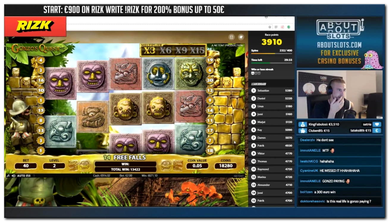 $20 Casino Tournament at Casino com