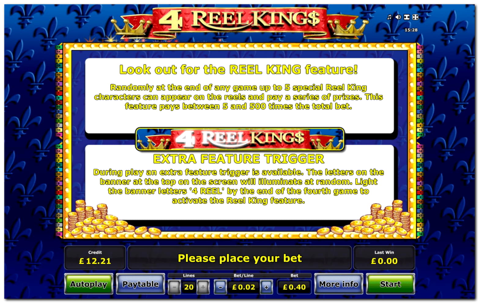 €280 casino chip at Slots Heaven Casino