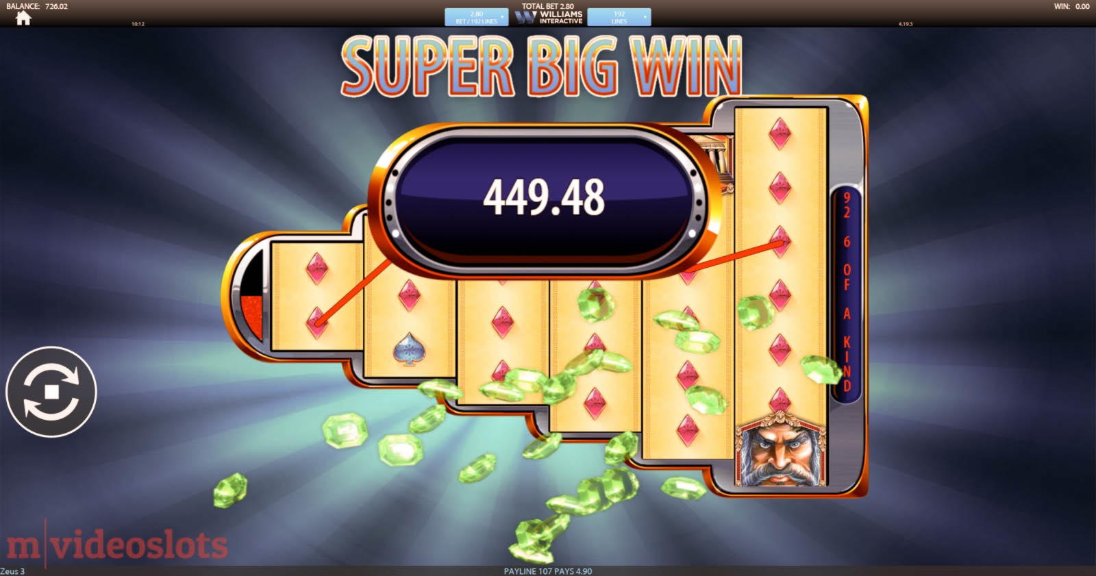 140 Free Spins Casino at Casino com