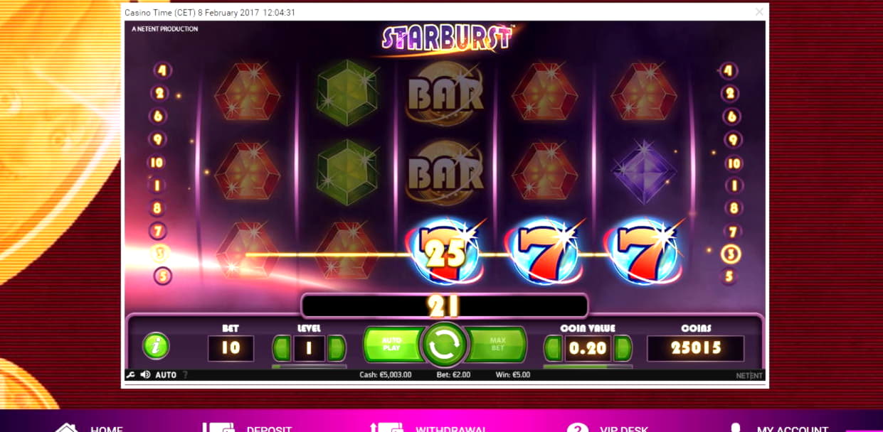 995% First deposit bonus at Slots Heaven Casino