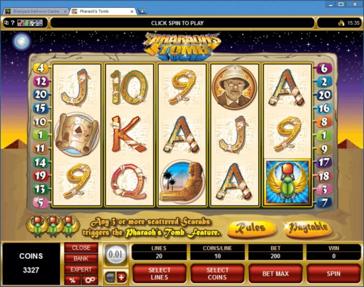 €60 Free chip at Mansion Casino