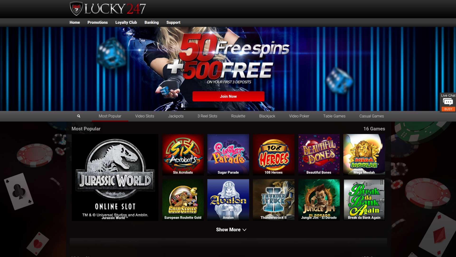 ﻿$585 Free casino chip at Mobile Bet Casino