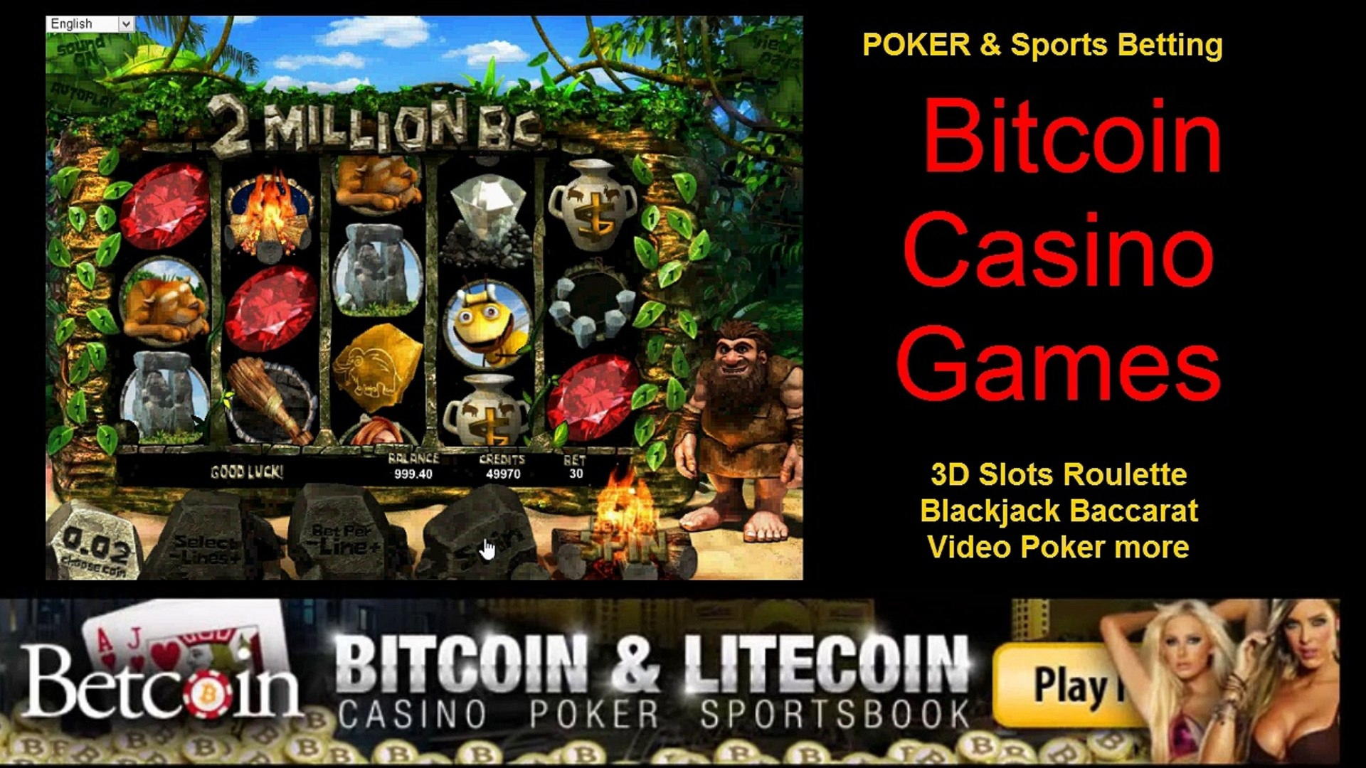 340% First deposit bonus at Casino Cruise