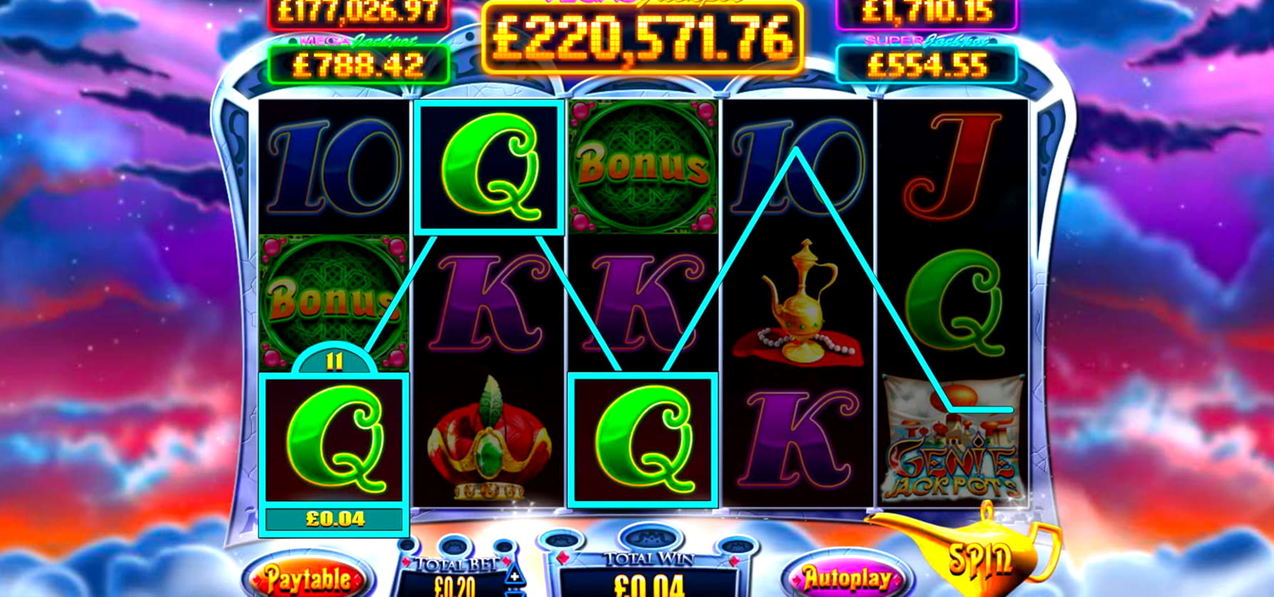 EUR 415 Casino Chip at Slots Billion Casino