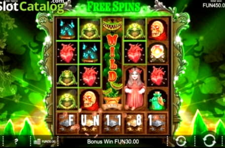 220% Deposit match bonus at Slots Heaven Casino