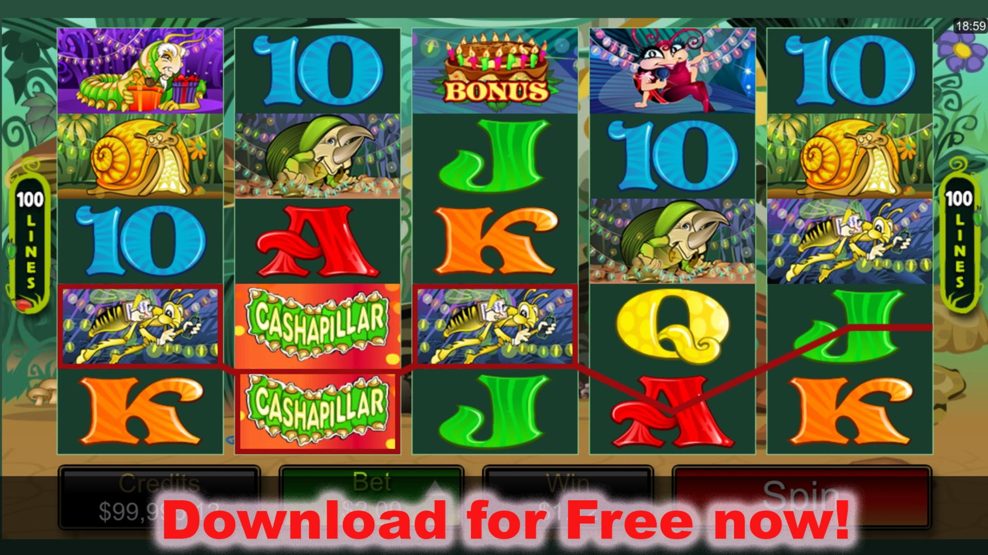 Eur 345 free chip casino at Win A Day Casino