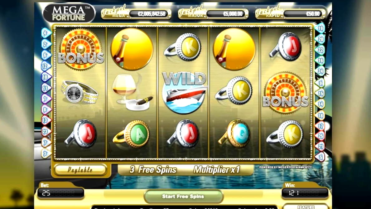 140% Match at a Casino at Mega Casino