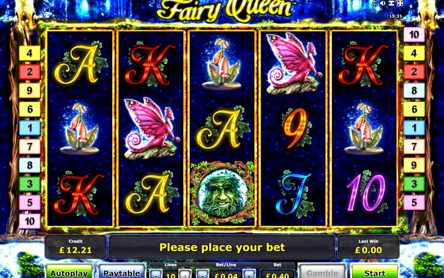 40 free casino spins at Casino com