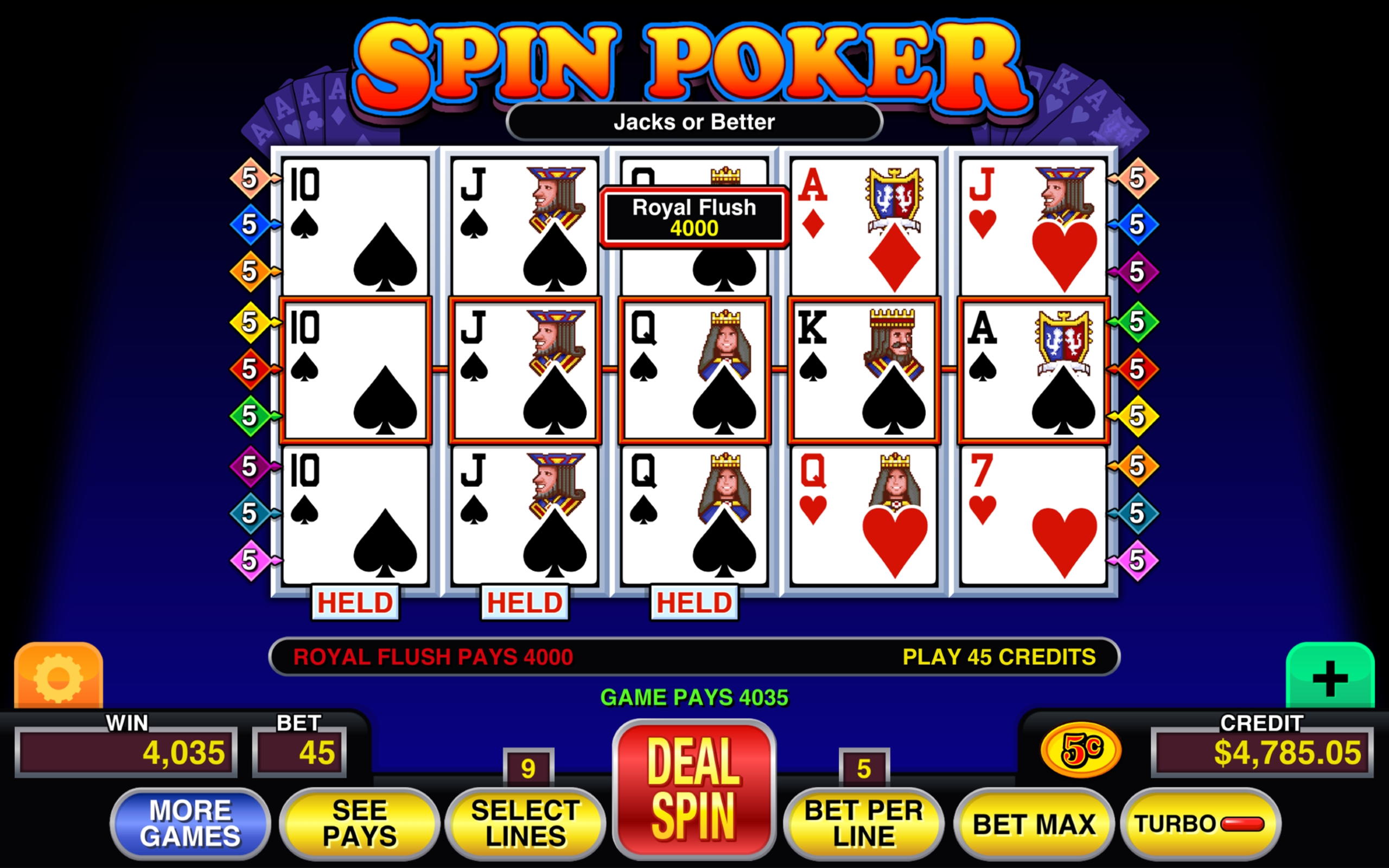 EURO 2225 no deposit bonus at Casino Action
