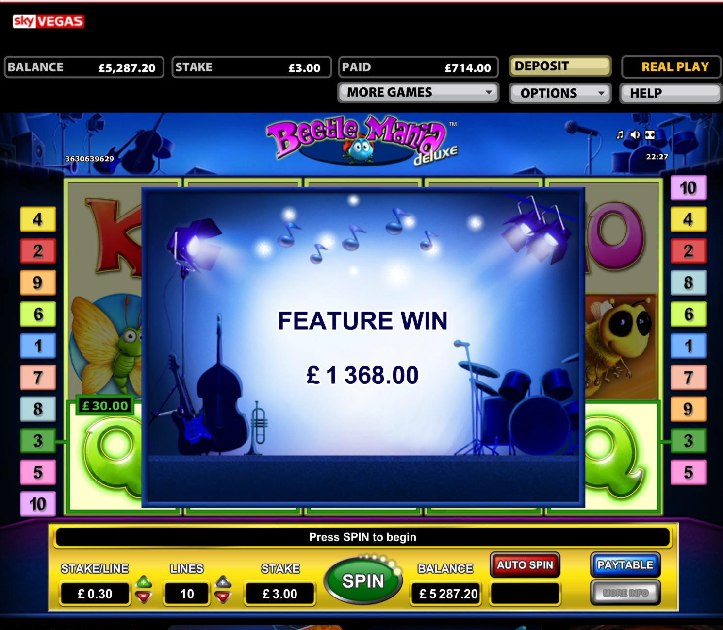 €430 FREE CHIP CASINO at Genesis Casino