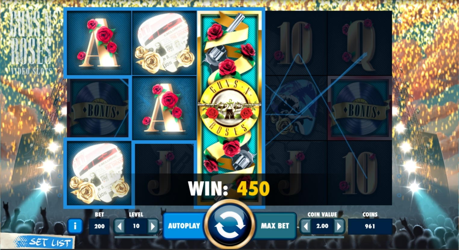 75 free spins at Superior Casino