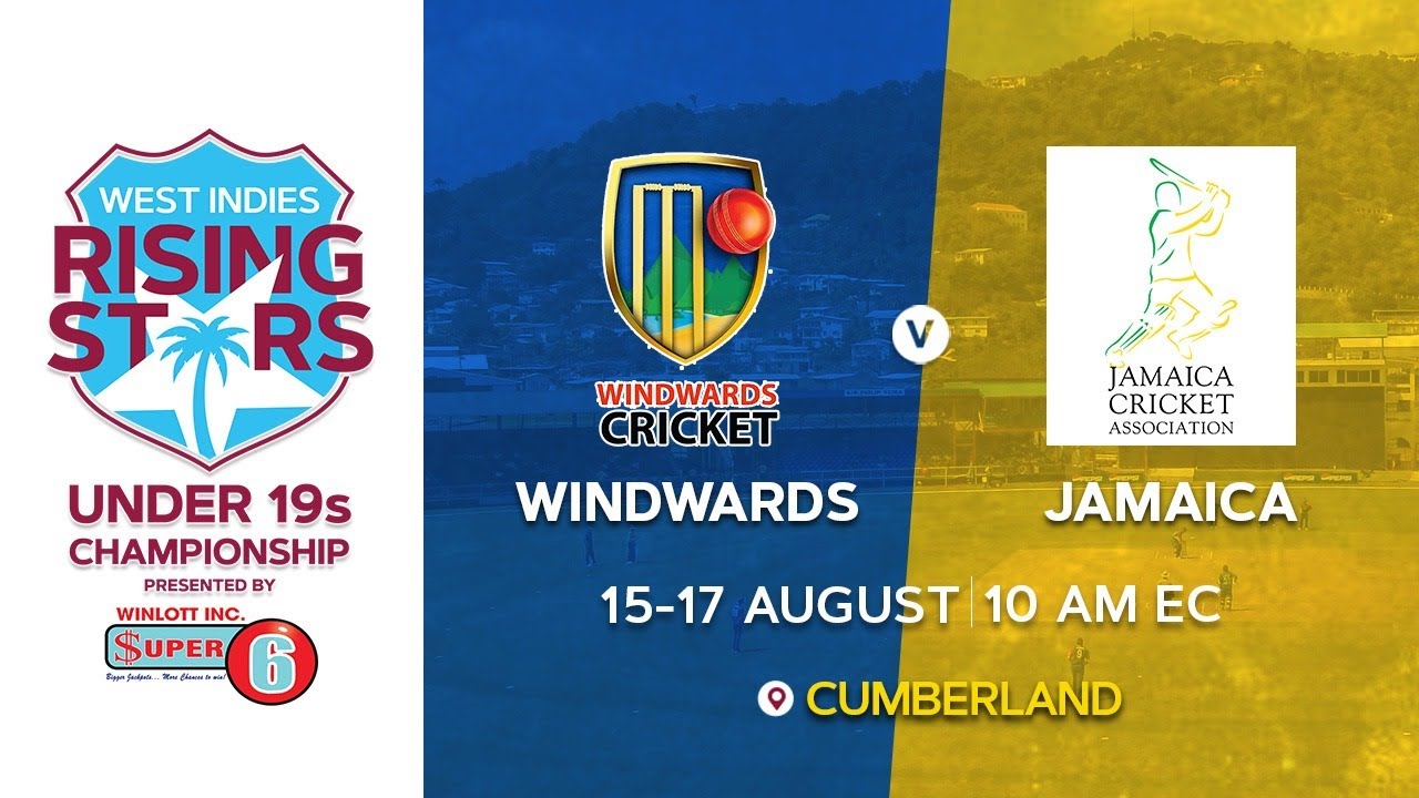 M6- Windwards v Jamaica-Day 2 | CWI Rising Stars Boy's U19 Championships 2022