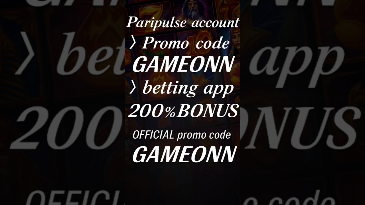 paripulse account|promo code GAMEONN#casinopakistan #gameonn #paripulsepakistan #casino