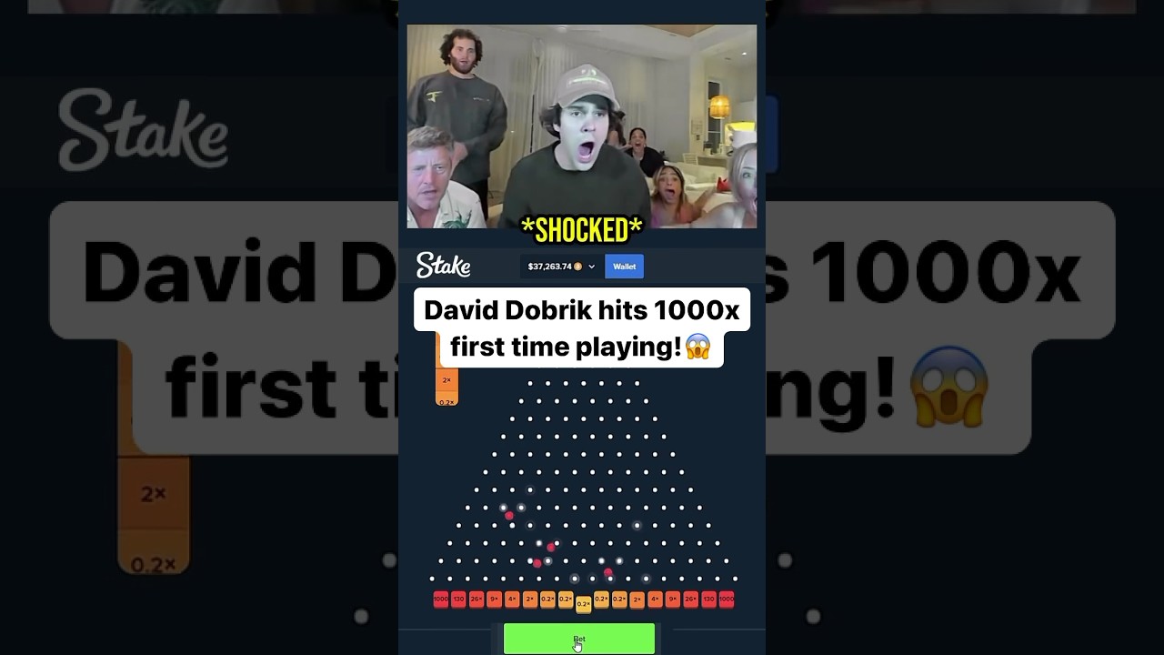 $10 TO $30,000 on PLINKO in 5 SECONDS! (STAKE ORIGINALS) #gambling #casino #trending #shorts #plinko