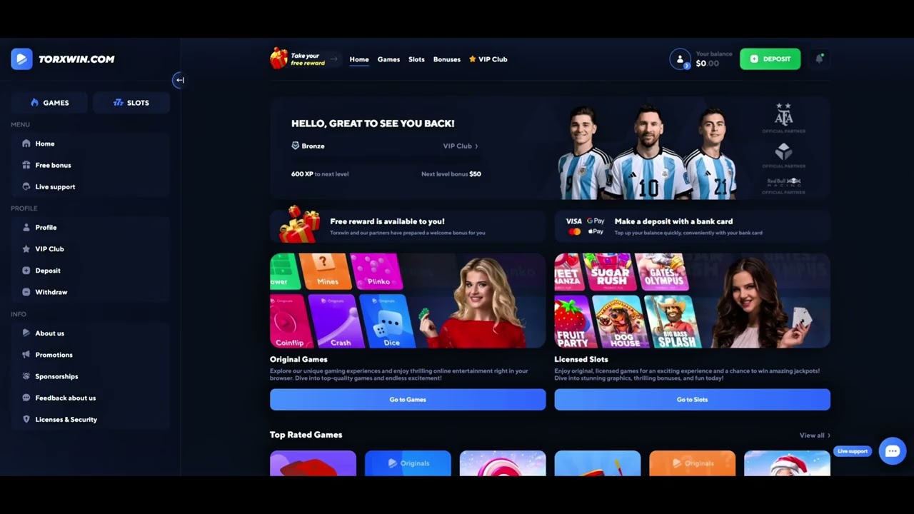EARN FREE 500$ BONUS FOR NEW PLAYERS CASINO | NO DEPOSIT | GET BONUS ON THE X5900 | FREE SPIN SLOTS