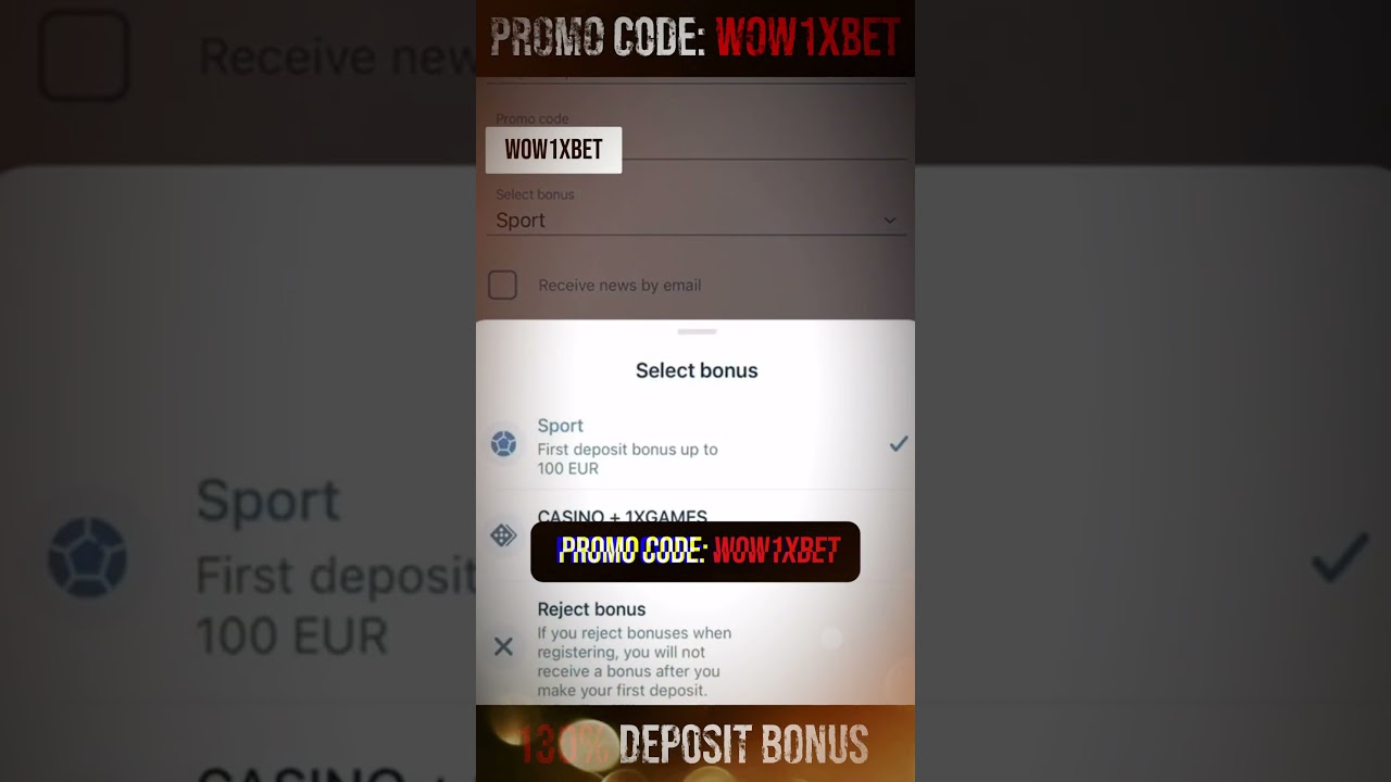 1XBET  Promo Code 2025  Registration Bonus  1X Bonus  Deposit Bonus  Casino & Sports Betting
