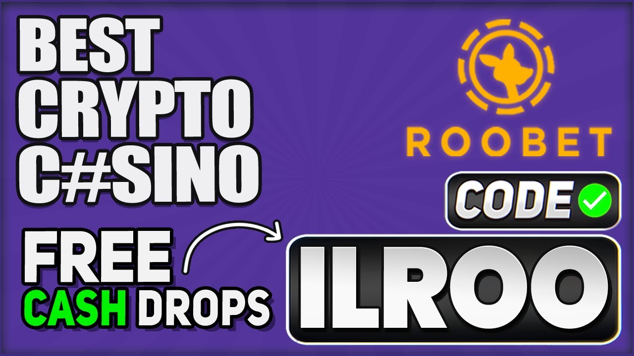 Best Crypto Casino - Roobet / Code "ILROO" for FREE CASH DROPS BONUS on Roobet