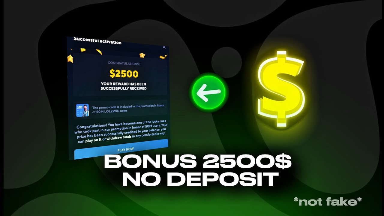 How to Get $2500 Casino Bonus | No Deposit Code 2025