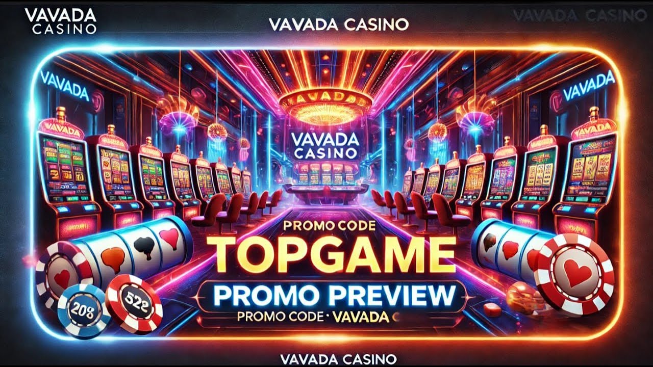 Casino Online: Register in VAVADA and Get a Bonus with Promo Code TOPGAME!