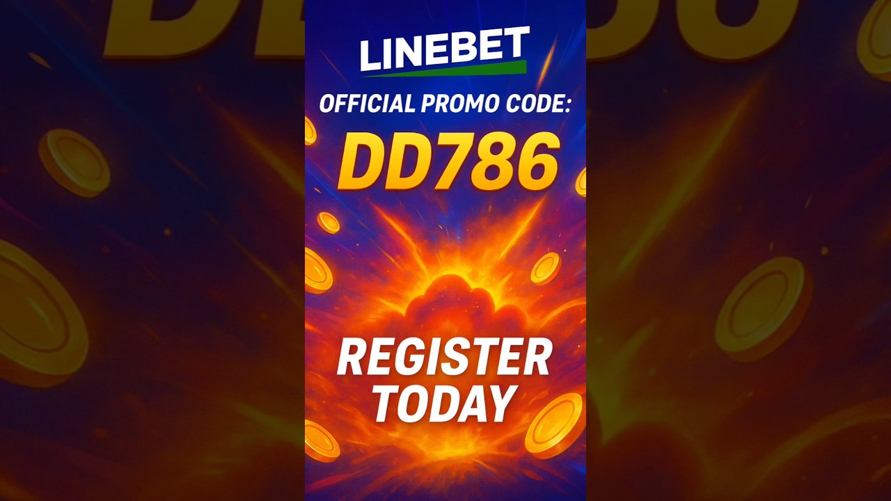 Linebet account registration promo code DD786#linebet #onlinecasino #casino