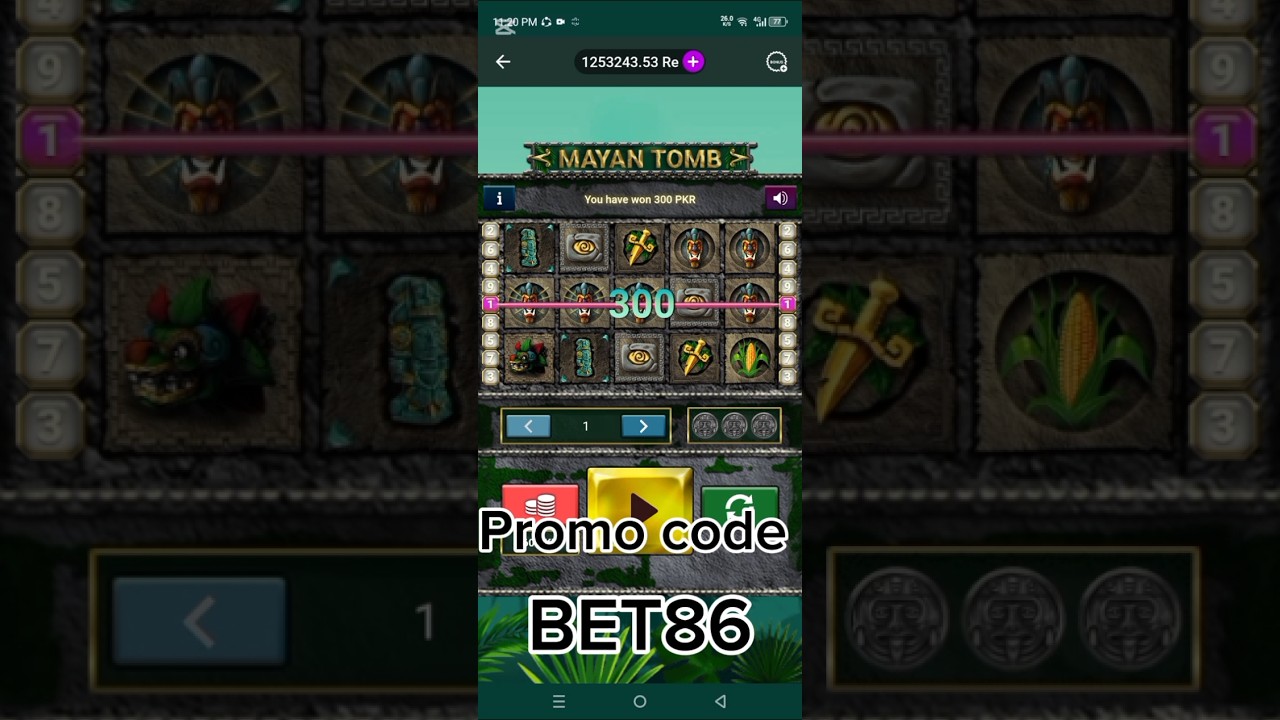 Mayan Tomb Best casino game 🎮 of Spinbetter with promo code BET86 and get bouns