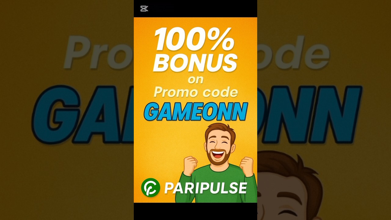 PARIPULSE ACCOUNT REGISTRATION PROMO CODE GAMEONN #casinobonus #paripulse #onlinebetting