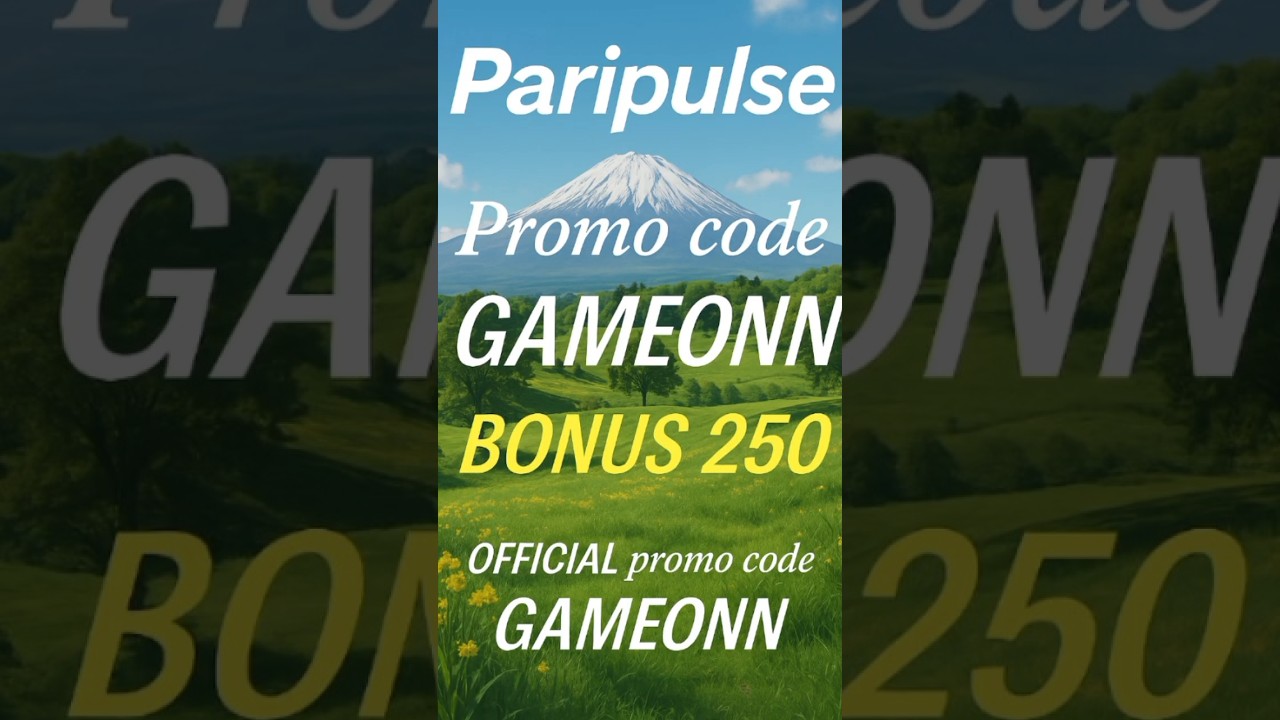Paripulse account |promo code GAMEONN #onlinebetting #paripulse #gameonn #casinobonus #bettingtips