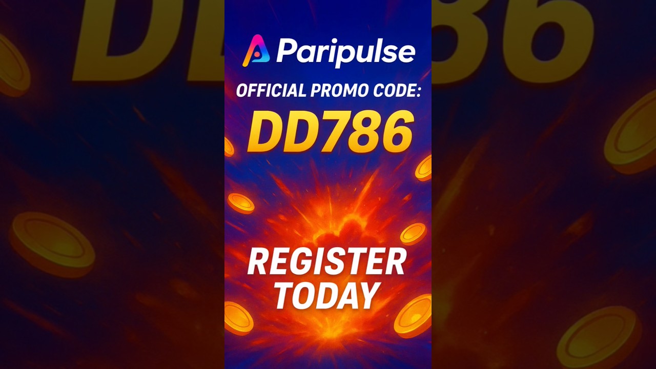 Paripulse account registration promo code DD786 #shortsviral #paripulse #shortsfeed #subscribe
