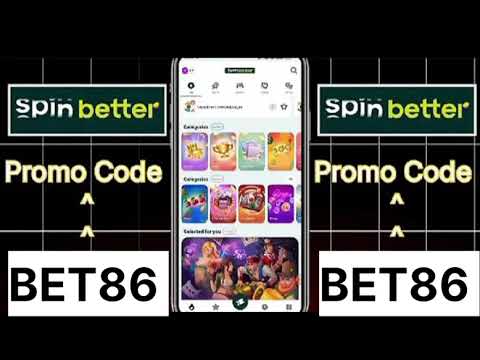 Spinbetter Official 2025 promo code BET86 with welcome casino bonus best casino company Spinbetter