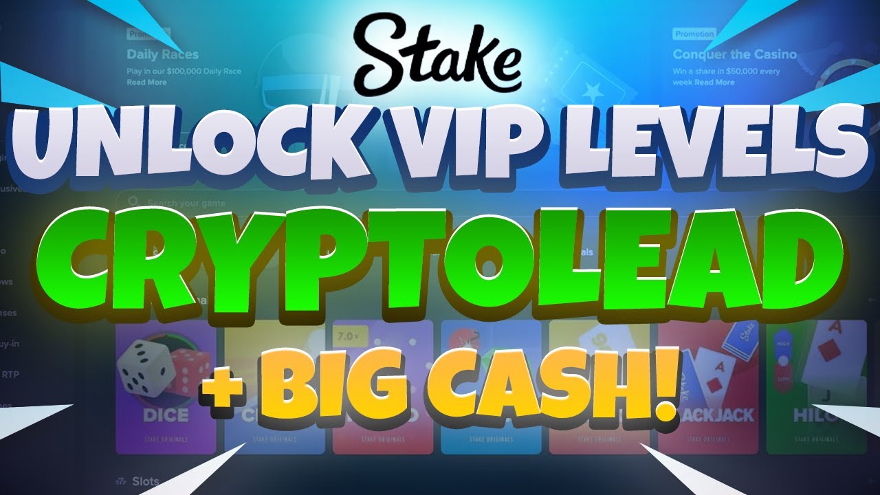 Stake Casino Bonus Code CRYPTOLEAD – 200% Boost & $2,000 Max!