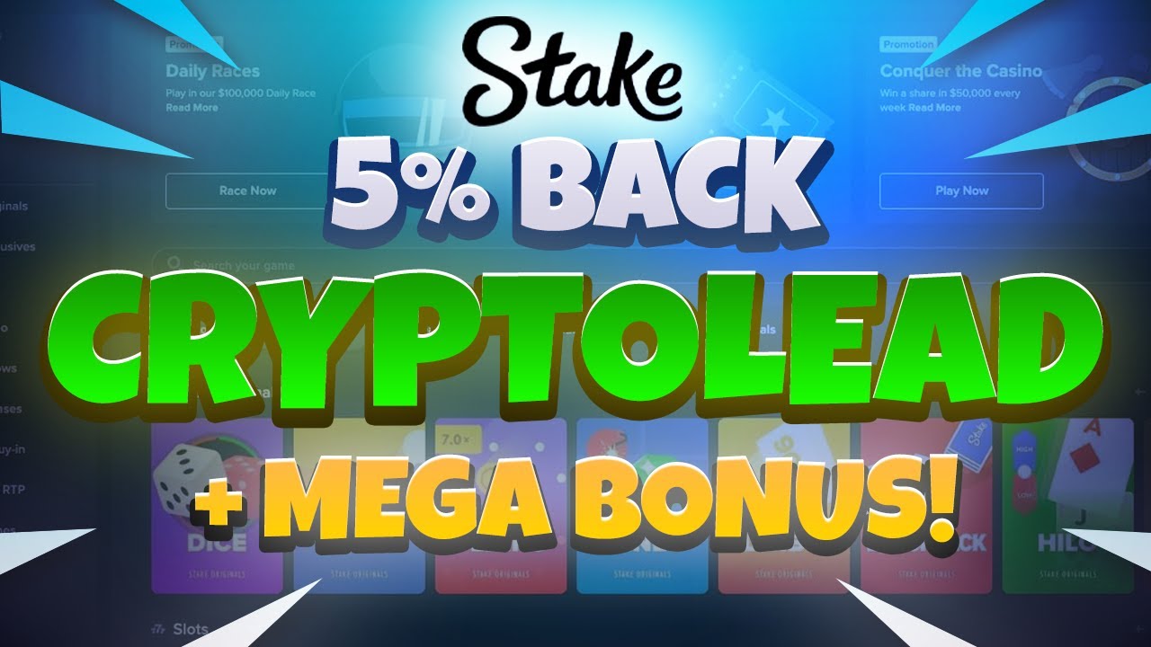 Stake Casino Promo Code CRYPTOLEAD – Unlock VIP Levels Instantly!