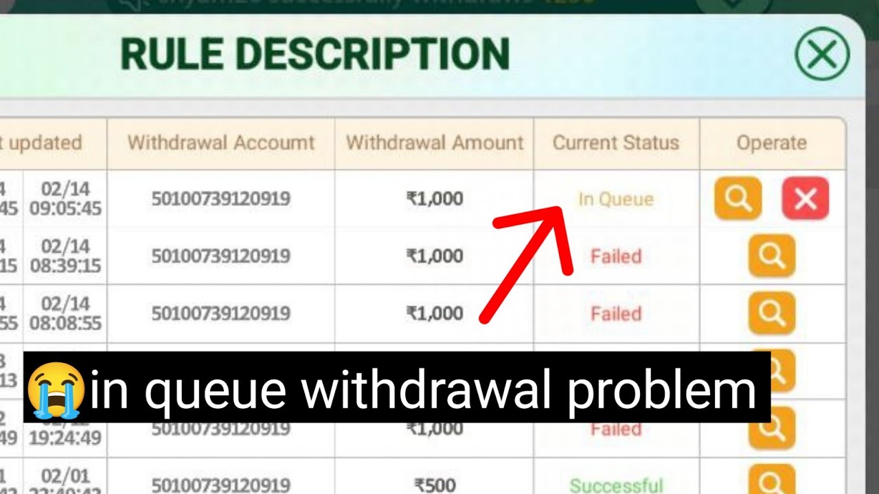 in queue withdrawal problem | vegas casino withdrawal in queue probleme,solved #inqueueproblem