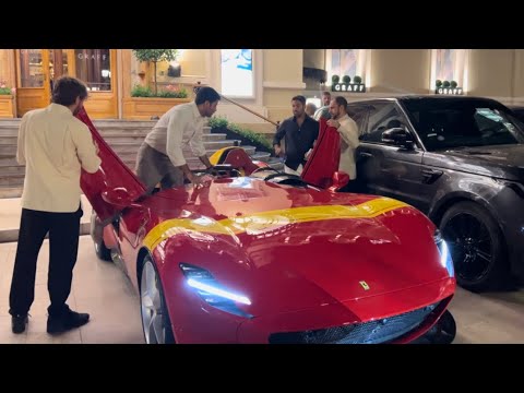 From Kuwait to Monaco with a Ferrari Monza SP2 at Monte Carlo Casino