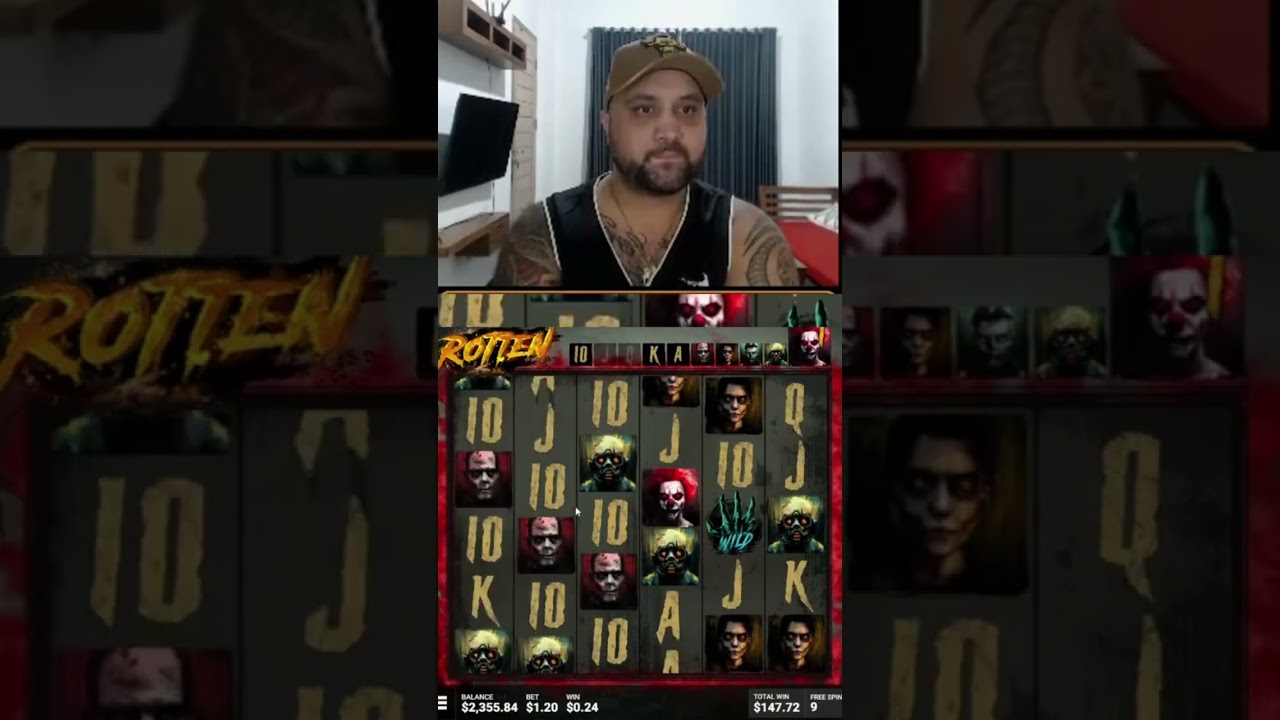 Rotten FULL SCREENS!! Live stream here 👉 https://www.kick.com/tbeats #casino #slot #arabic #fyp